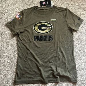 NWT salute to service, Green Bay Packer’s t-shirt